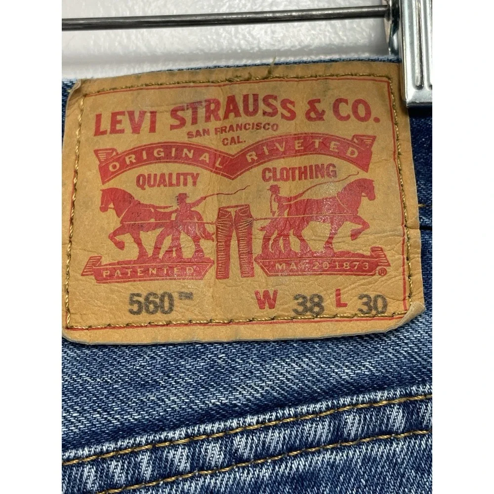 Levis 560 Jeans Sz 38